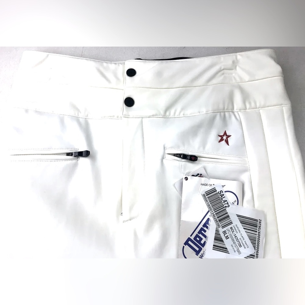 Perfect Moment Aurora High Waist Flared Ski Pants - white large